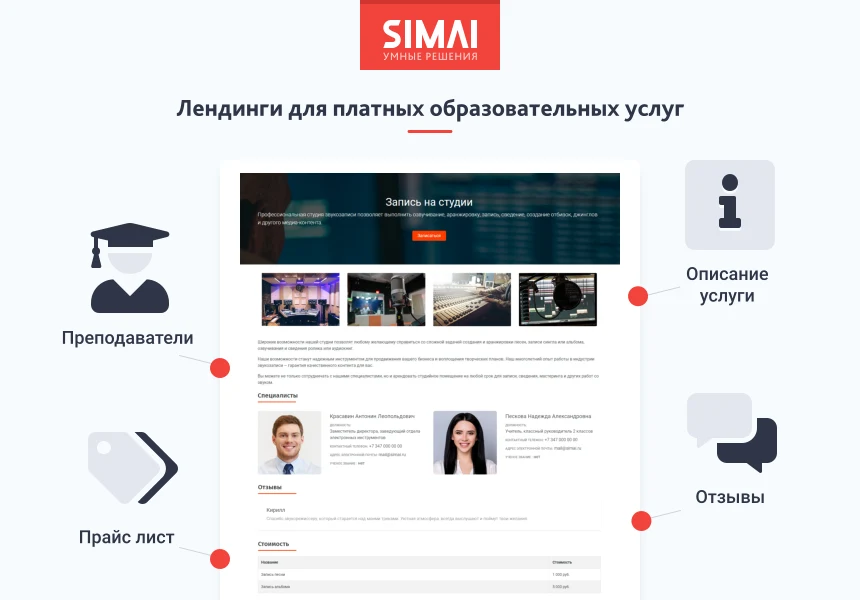 SIMAI-SF4: Сайт музыкальной школы - адаптивный с версией для слабовидящих — 6