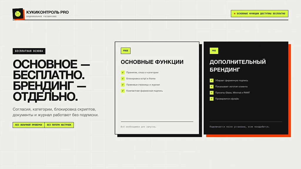 Куки Контроль - согласие на cookies (152‑ФЗ) — 7