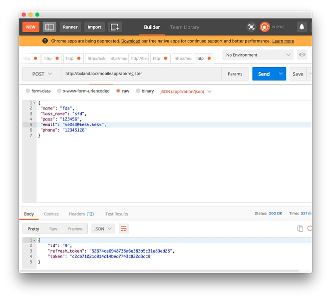 Mobile REST API — 2