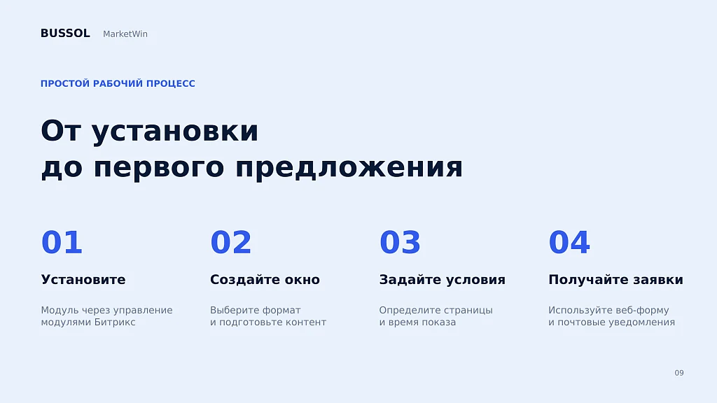 BUSSOL Marketing Windows — Smart Pop-ups for Sales Growth — 9