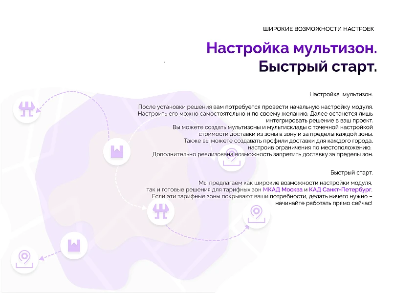 Расчет стоимости доставки по зонам с подсказками от DaData — 3