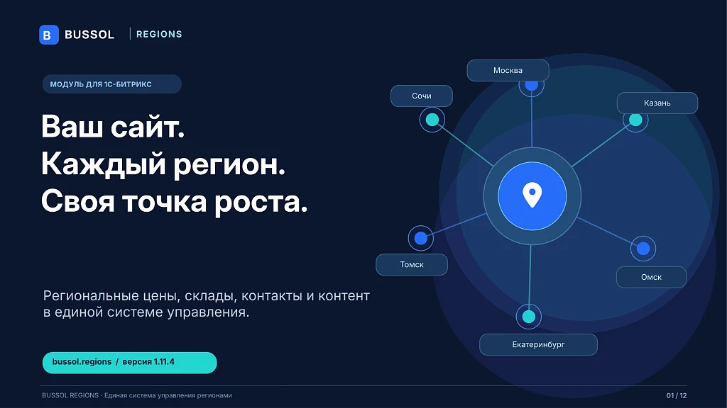 Bussol: Мультирегиональность — 1