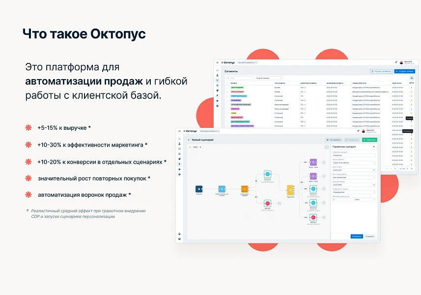Октопус CDP: автоматизация маркетинга — 1
