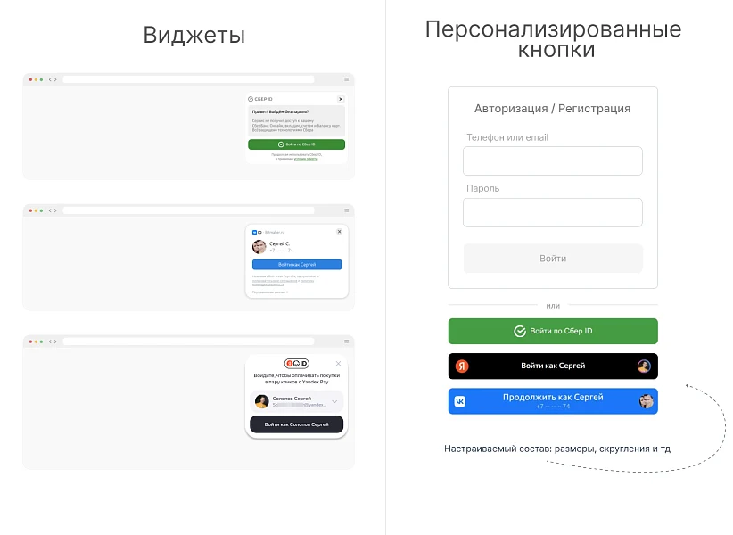 BXmaker. Вход по ID - Сбер ID, VK ID, Яндекс ID — 1