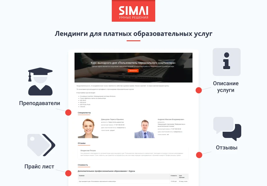 SIMAI-SF4: Сайт колледжа (версия для слабовидящих, приказ 1493, html-разметка, ЭЦП, адаптив) — 6