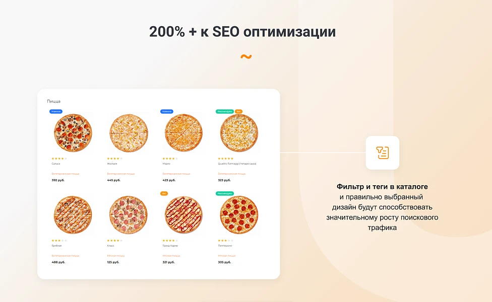 INTEC.Food - магазин доставки еды, суши, пиццы с корзиной и оплатой. Сайт для ресторанов и кафе — 17