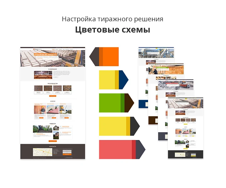 Adaptive website of the manufacturing company ASPF — 2