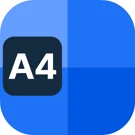 A4: documents, spreadsheets, and presentations in Disk