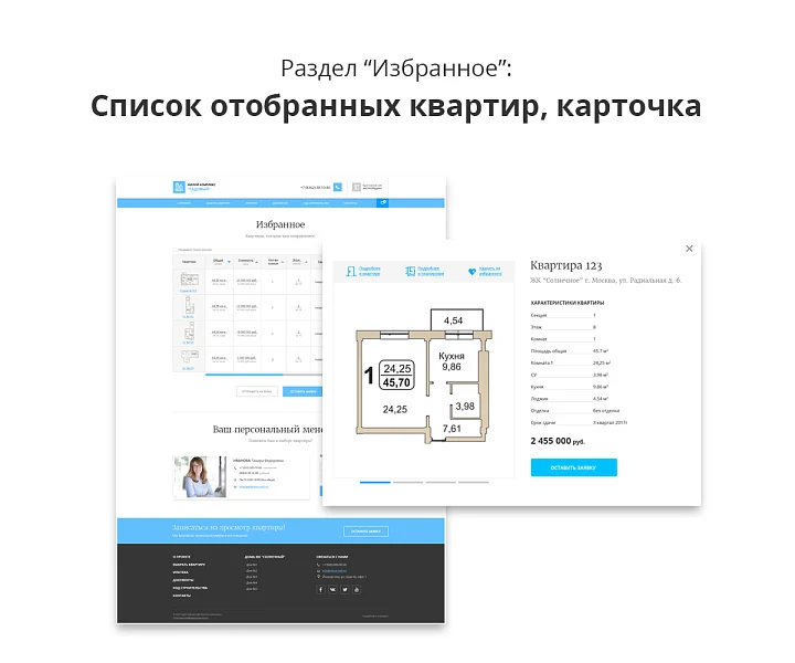 Адаптивный сайт застройщика (строительной компании) АСЗ — 12