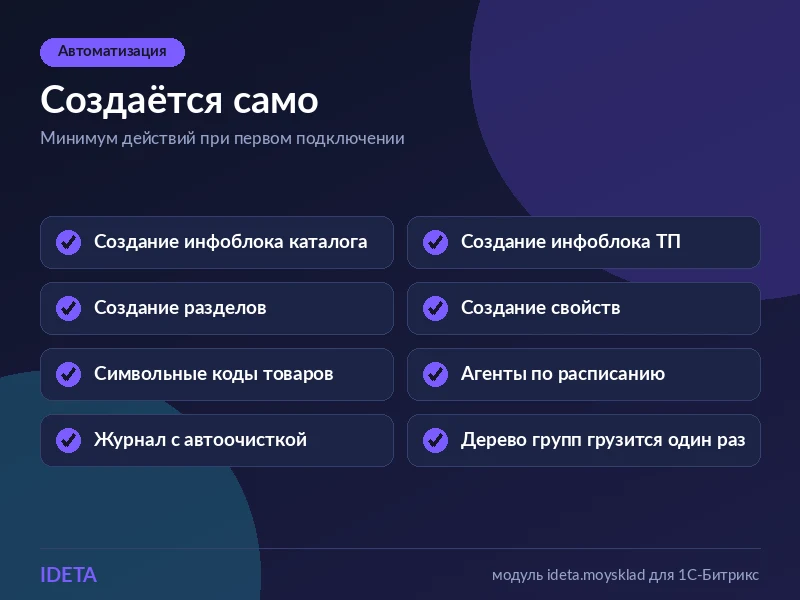 IDETA: Интеграция с МойСклад — 6