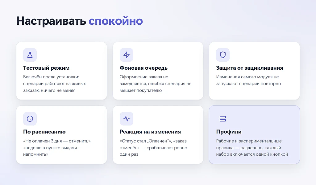 Сценарии заказов — 11