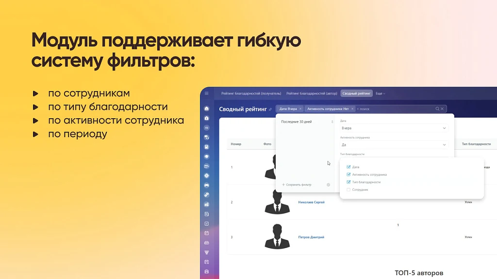 Thank You Rating in Bitrix24 — 5