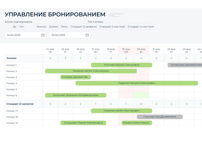 BS: Отель - сайт для гостиницы, отеля, хостела на 1С-Битрикс с функцией бронирования — 5