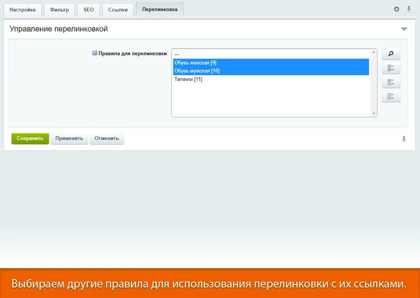 16-в-1 SEO-мастер: модуль SEO умного фильтра, авто SEO, ЧПУ-пагинация, canonical, редиректы, и др — 11