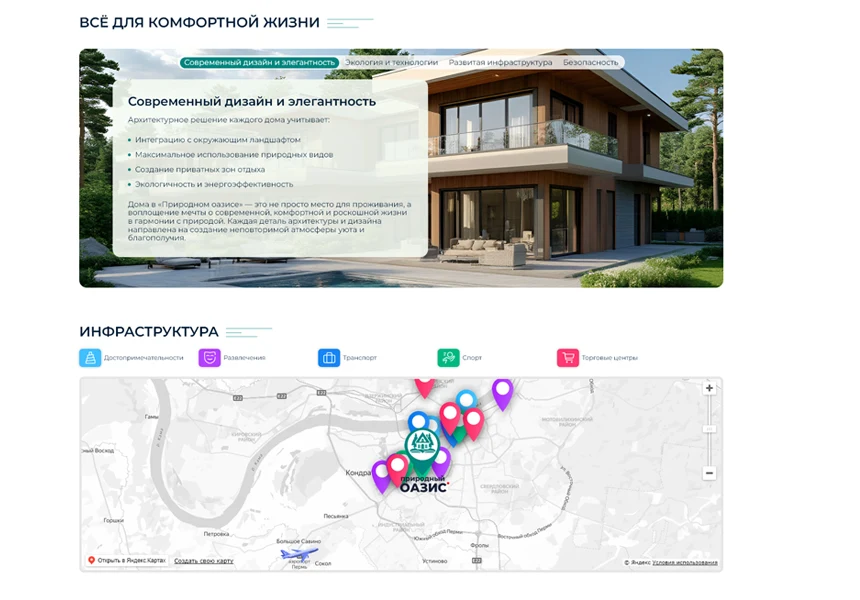 BS: Коттеджи - сайт для коттеджного поселка, загородного дачного поселка, земельных участков — 5