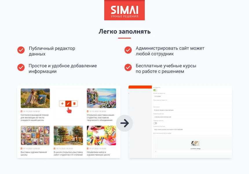 SIMAI-SF4: Art School Website – Adaptive with a Version for Visually Impaired — 5