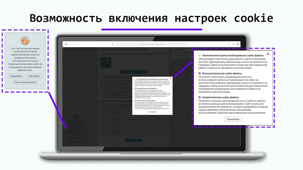 Cookie usage notification (cookie policy, Federal Law No. 152-FZ) — 4