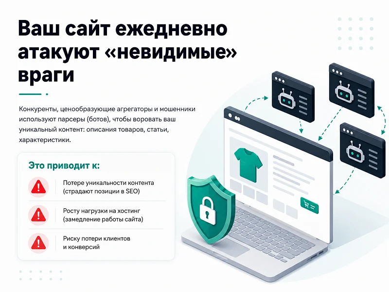 Защита от парсинга и ботов — 2