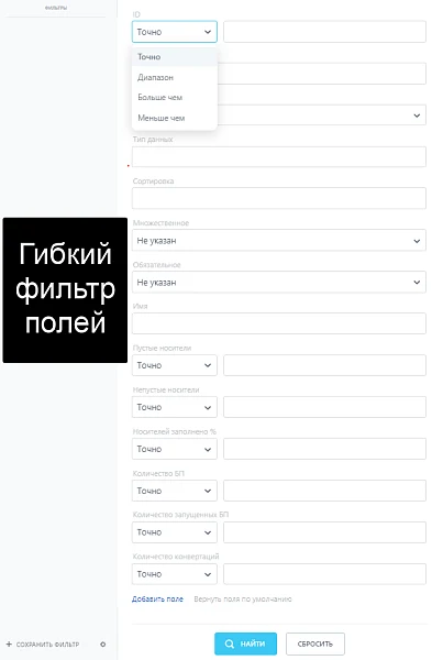 АйтиНебо: Пользовательские поля — 2