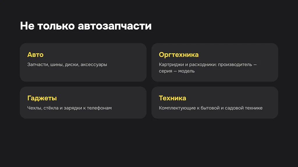 Подбор товаров по совместимости — 7