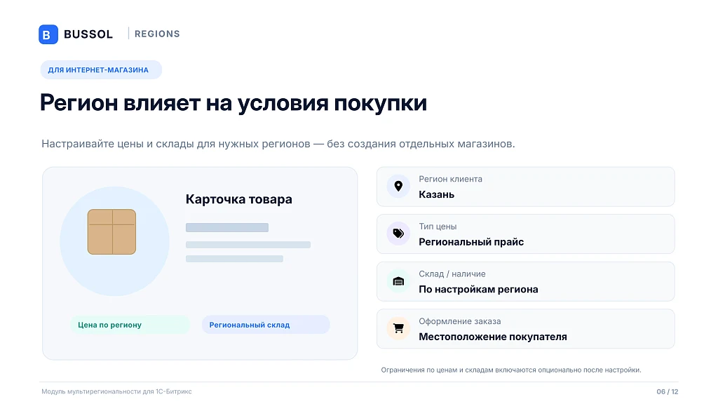 Bussol: Мультирегиональность — 6