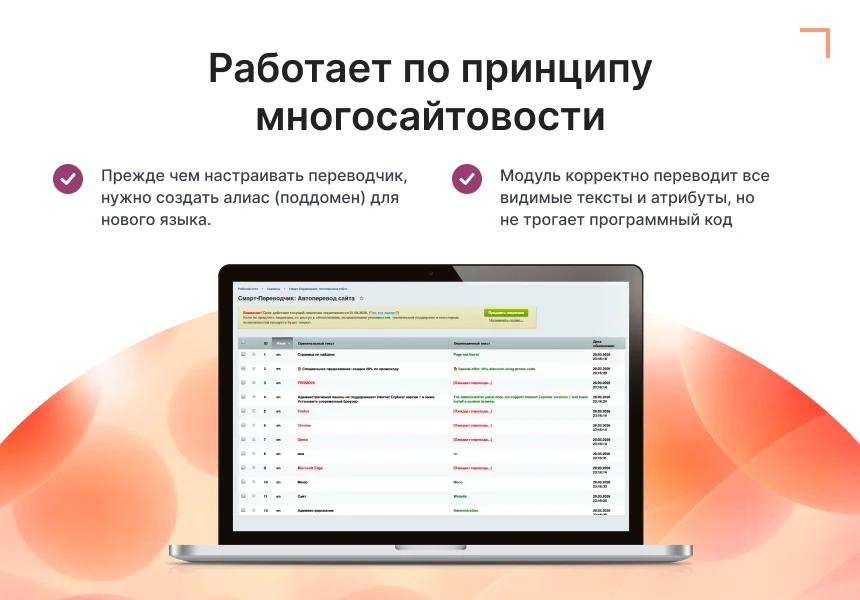 Смарт-Переводчик: Автоперевод сайта — 5