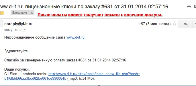 Продажа контента — 7