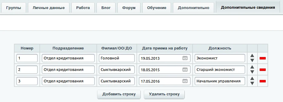 Настраиваемые таблицы — 14