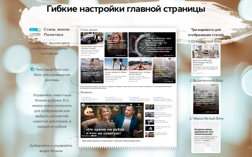 Media-pro:новостной портал,сайт СМИ,медиа журнал,блог и др. — 2