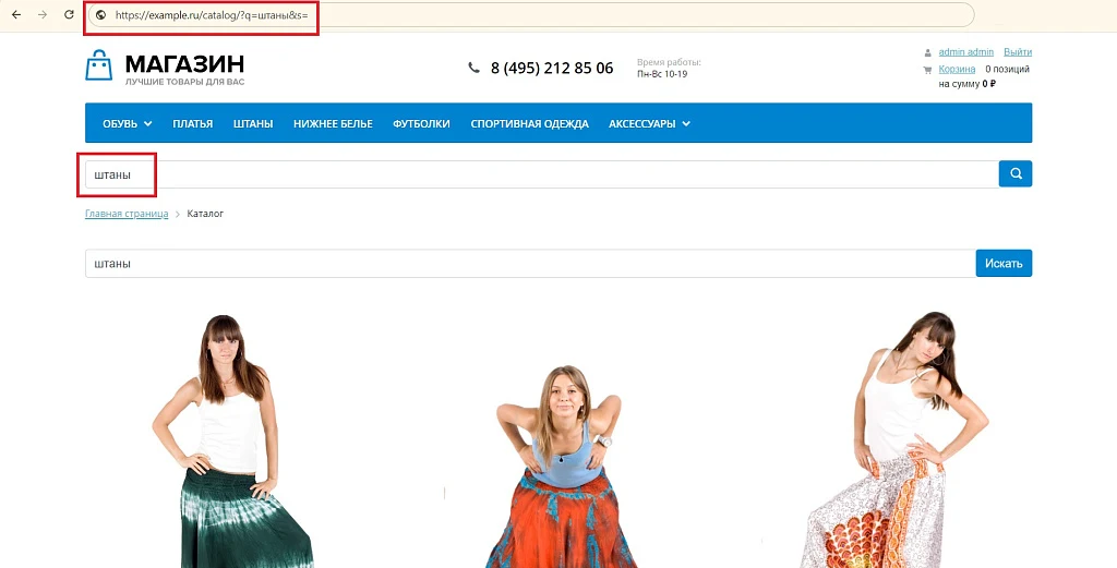 INRAISE: Schema.org/SearchAction. SEO microdata for site search without a programmer — 2
