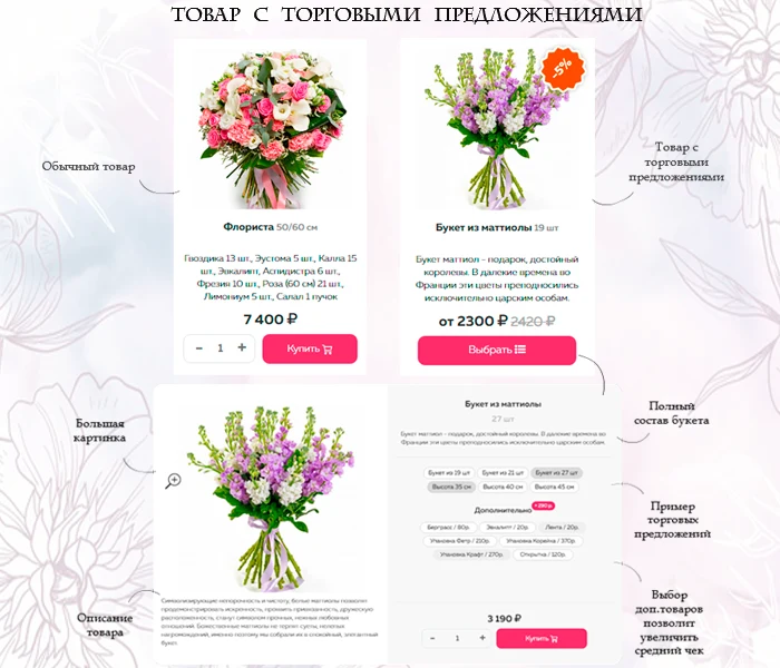 Florist: flower delivery, gifts, flower shop on Start — 3
