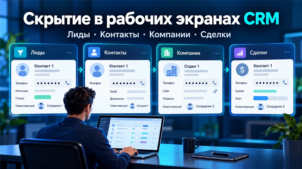 Скрытие номеров для сотрудников: веб и мобильное приложение — 4