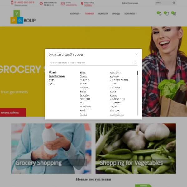 Pvgroup.Food - Online grocery store. Starting from Startup with the constructor - No. 60129 — 4