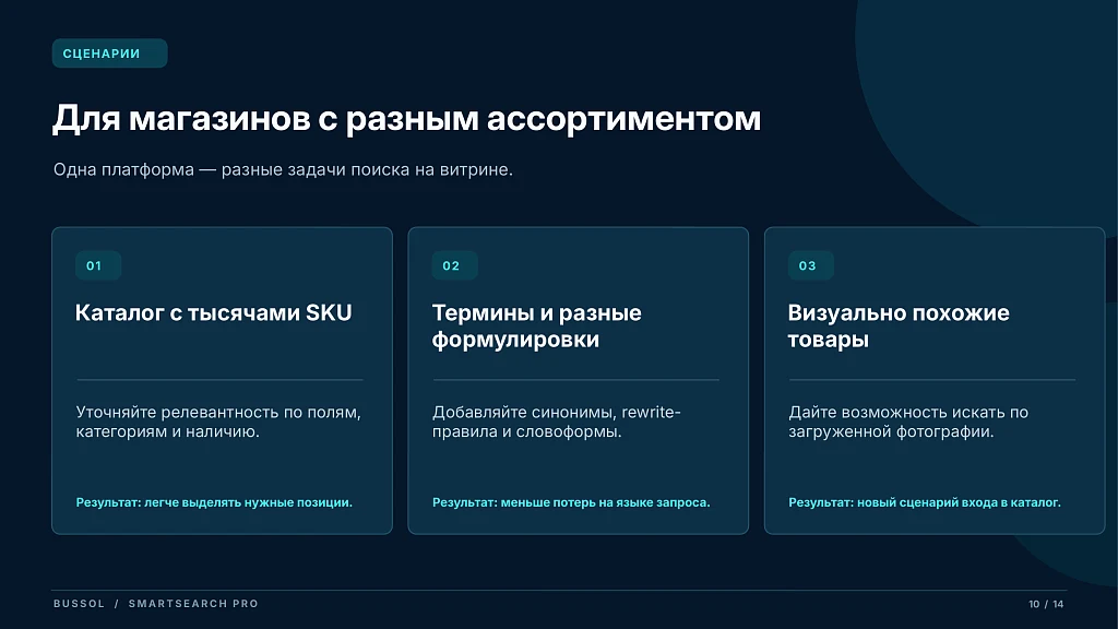 Bussol Умный поиск Pro — интеллектуальный поиск для интернет-магазина — 10