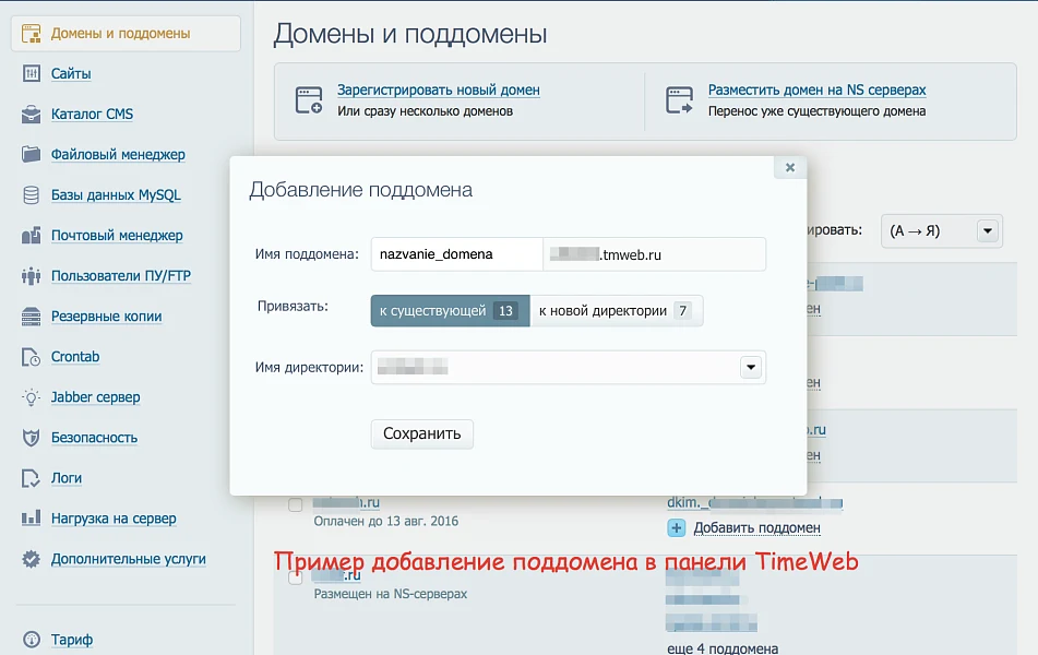 SEO: поддомены + управление метатегами и текстами — 4
