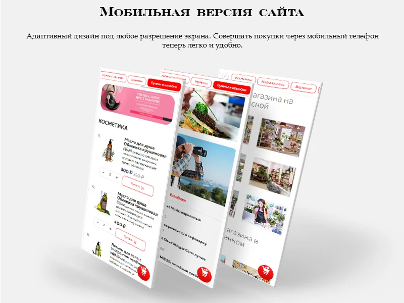 Market Light - Одностраничный магазин,каталог на Старте с оплатой — 3