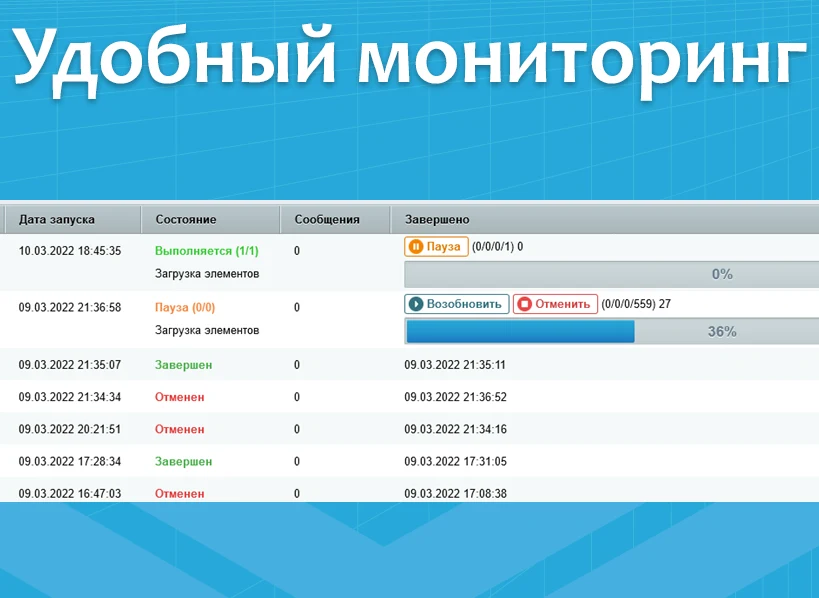 Product import, website parser, import — 4
