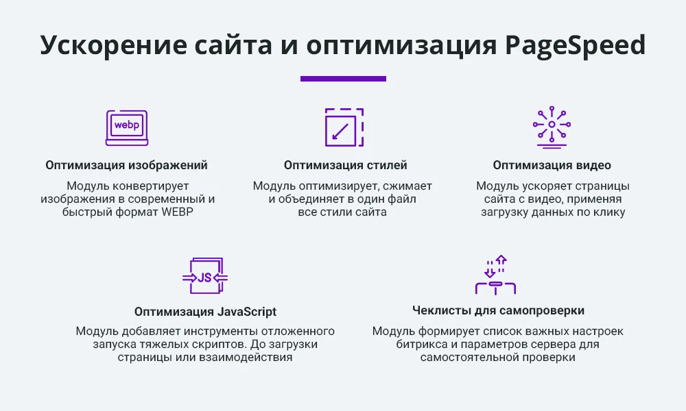 Ускорение загрузки сайта. Оптимизация изображений, видео, шрифтов, css, js (webp, Google PageSpeed) — 1