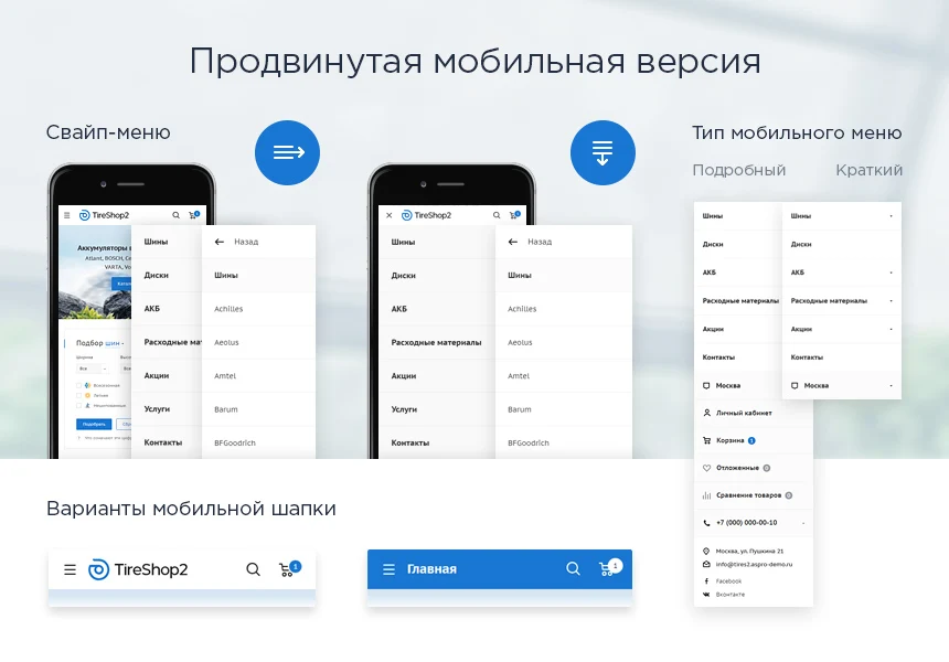 Аспро: Шины и диски 2.0 - интернет-магазин — 6