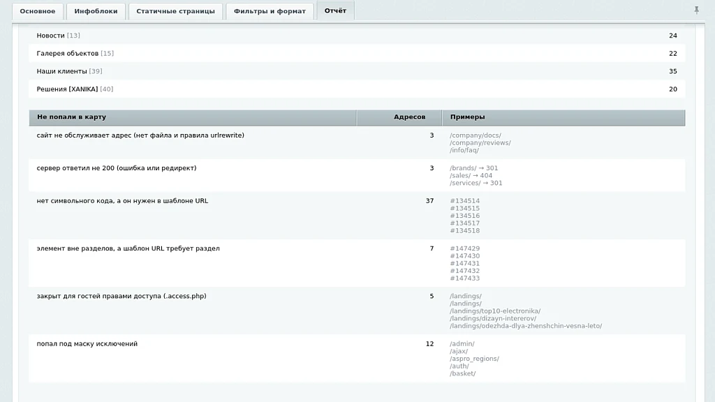 Генератор карты сайта sitemap.xml с проверкой страниц — 6