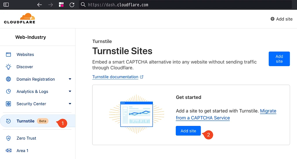 Cloudflare CAPTCHA − Website Protection from Spam and Bots (Captcha) — 3