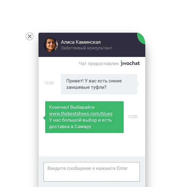 Онлайн консультант JivoSite — 9