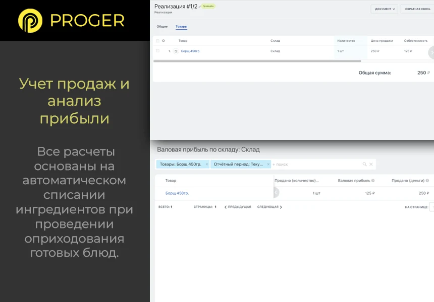 Б24:Общепит - Комплексное решение сферы питания в Битрикс24 (калькуляция блюд, учет ингредиентов) — 4