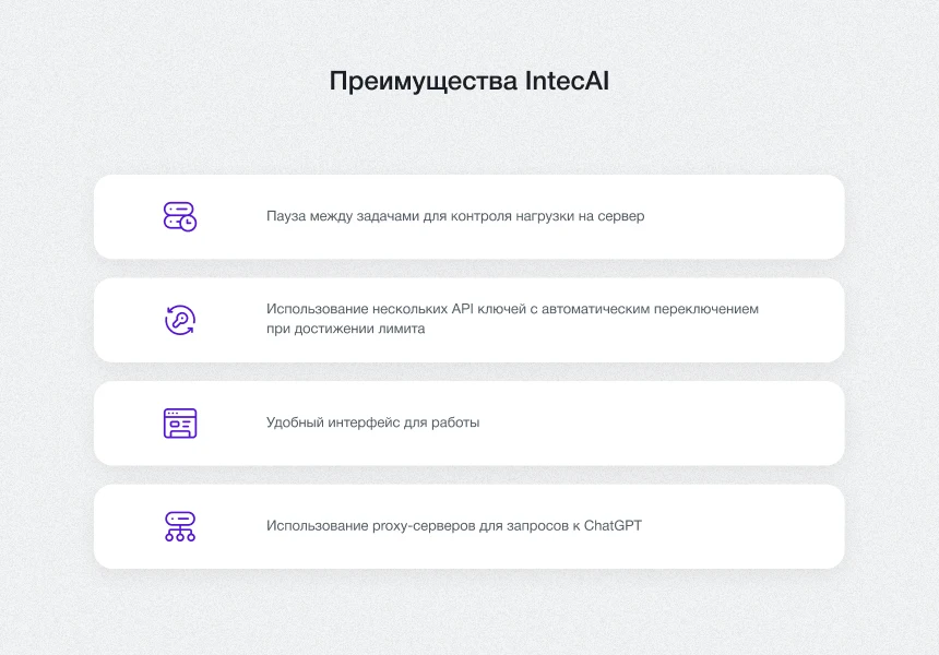 IntecAI - Chat GPT интеграция с сайтом: генерация контента, seo-текстов, мета-тегов — 9