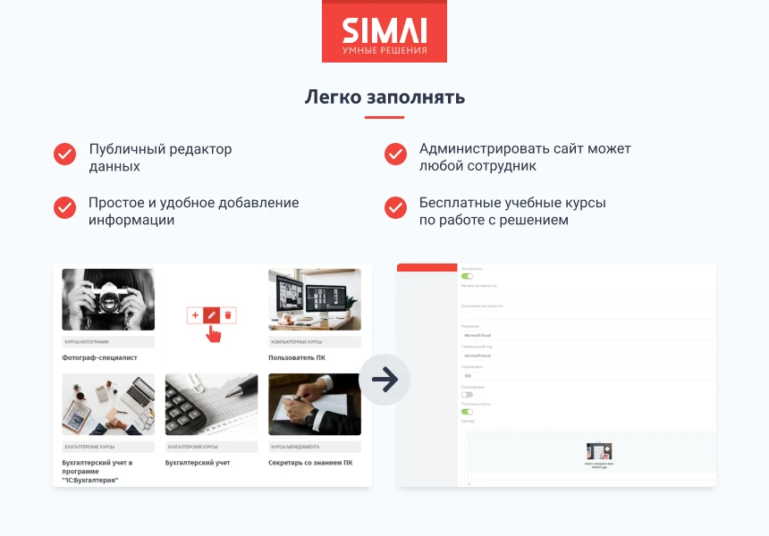 SIMAI-SF4: Сайт учебного центра – версия для слабовидящих, приказ 1493, html-разметка, ЭЦП, адаптив — 5