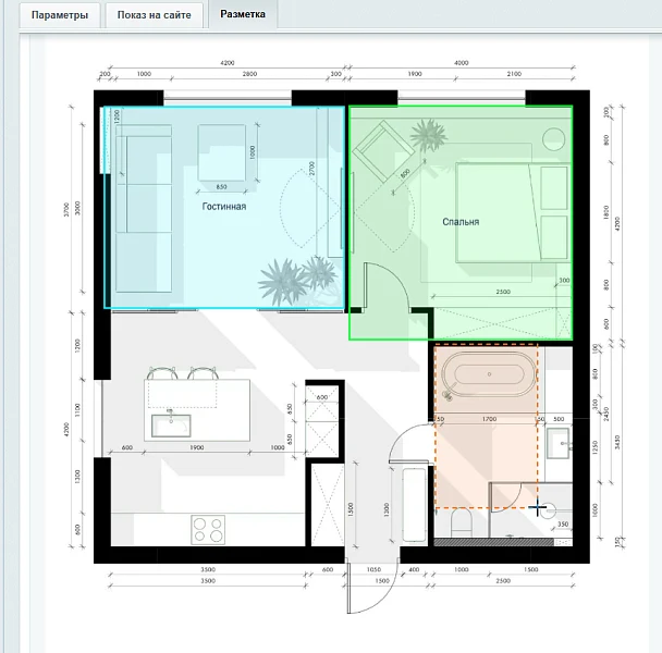 Image region markup — interactive maps for a website — 2