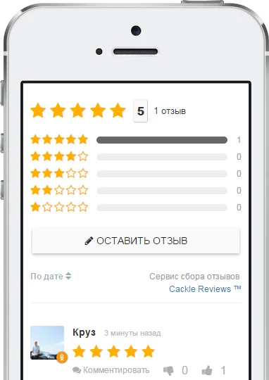 Review system for online stores - Cackle Reviews — 2