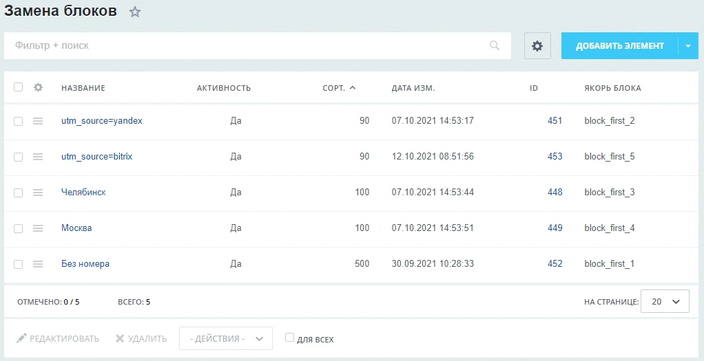 Block Replacement for Sites24 — 3