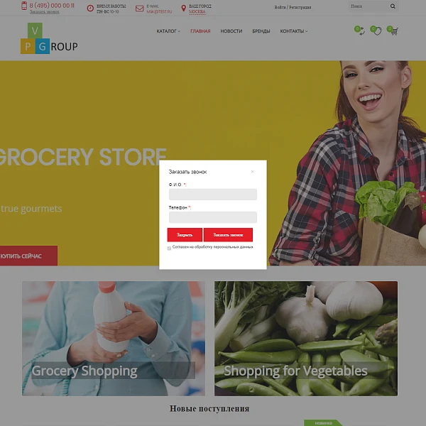 Pvgroup.Food - Online grocery store. Starting from Startup with the constructor - No. 60129 — 14