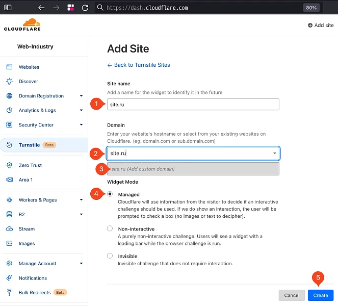 Cloudflare CAPTCHA − Website Protection from Spam and Bots (Captcha) — 4
